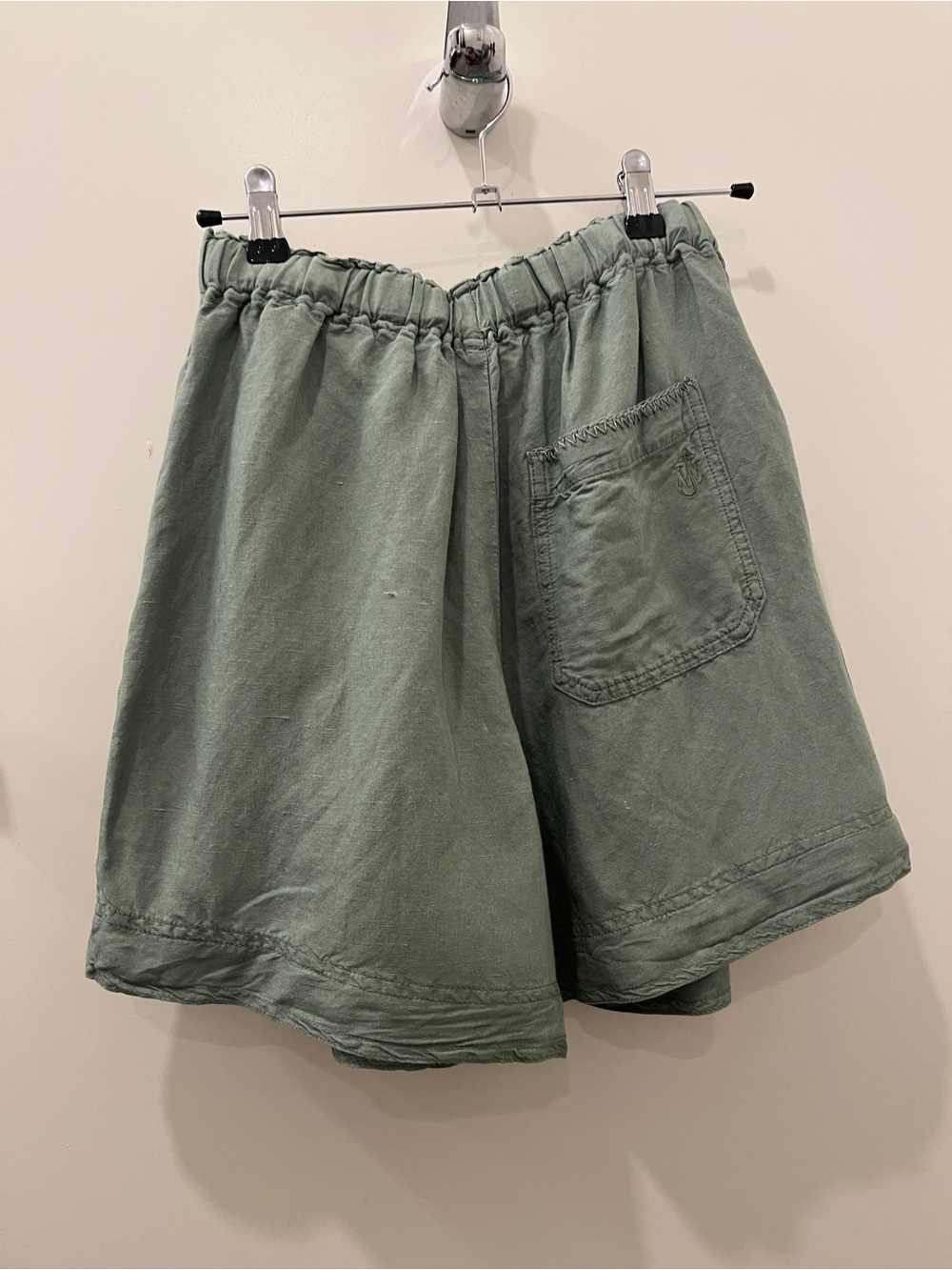 JW ANDERSON x UNIQLO Linen Blend Tucked Shorts - Picture 5 of 9
